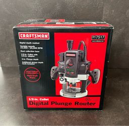 Craftsman Digital Plunge Router Model 17517
