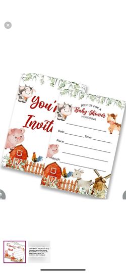 Party Invitations 3 Packs 1 Price $10