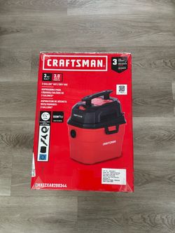 CRAFTSMAN 3-Gallon 3.0 Peak HP Wet/Dry Shop Vacuum (Brand New Never Opened)