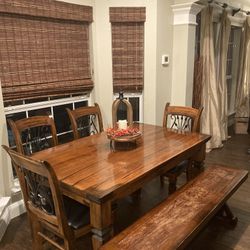 Dining Table W/bench