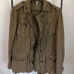 Free People Cargo Jacket
