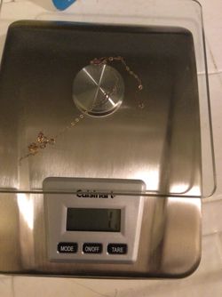 Gold anklet bracelet broken chain