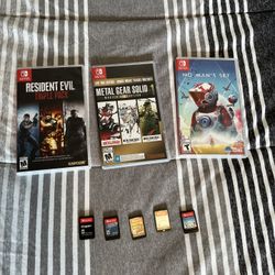 Nintendo Switch games (x5)