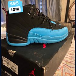 Mens Jordan Retro 12 Gamma Blue Sz 10