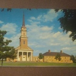 The First Presbyterian Church Bethlehem Pennsylvania 1960's Scheller Company Unused Post Card Postcard Vintage Collectible PC