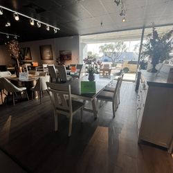 White/grey 6PC Dining Table Set 