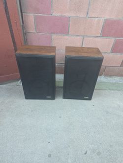 Vintage Fisher Speakers 