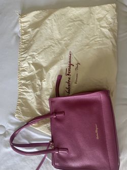 Salvatore Ferragamo Pink Bucket Bag