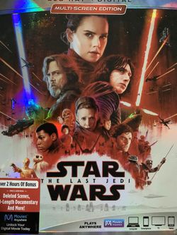 STAR WARS (THE LAST JEDI) DVD/BLU-RAY