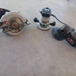 Tools Skilsaw Router Sander Polisher 