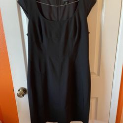 Size 10 Black Dress Ann Taylor