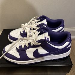 Nike Dunks Low Champion Purple 