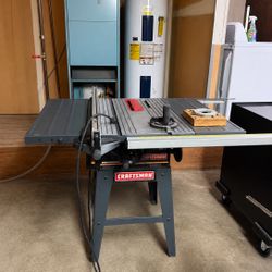 Craftsman 10” Table Saw 