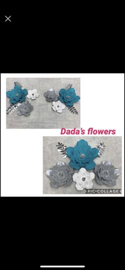 Flores de papel