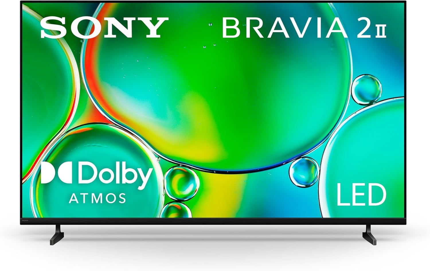 Sony BRAVIA 2 II 65 Inch 4K Ultra HD LED Smart TV with Google TV and Exclusive Features for PlayStation®5 (K-65S20M2), 2025 Model 65 TV Only