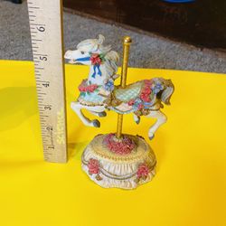 Ceramic Or Glass Carousel Horse