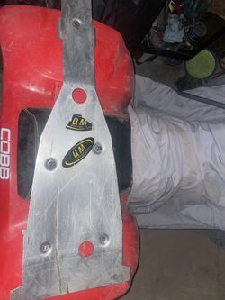 Ltz 400 Skid Plate And Radiator Cover Plates