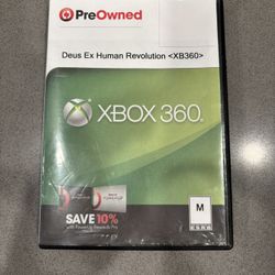 Deus Ex: Human Revolution – Xbox 360 – Disc Only