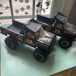 Vintage Metal Tonka Trucks (x2)