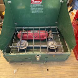 Coleman 2 Burner Gas Stove