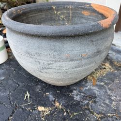 Large Round Terracotta Planter Pot Garden Patio
