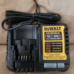 Brand new 12v and 20v Dewalt 4 Amp Battery Charger (DCB1104)