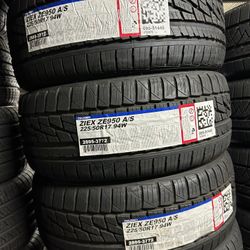 FALKEN ZIEX ZE950 A/S 225/50R17/SL Price$140 Each