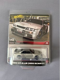 Hot Wheels Premium 1:43 Scale Nissan Skyline Nismo GT-R LM (1995 BCNR33) # 15