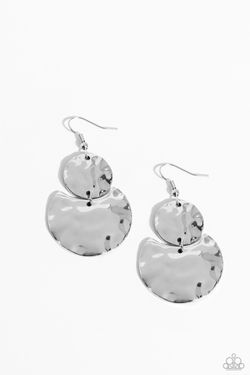 Monochromatic Charisma Silver Earrings 