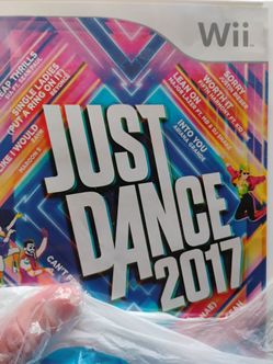 Just dance 2017 game for the Wii