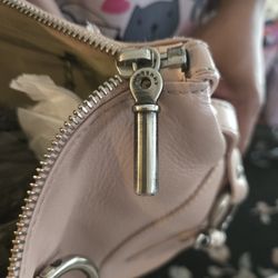  Vintage Burberry  Pink Leather Handbag