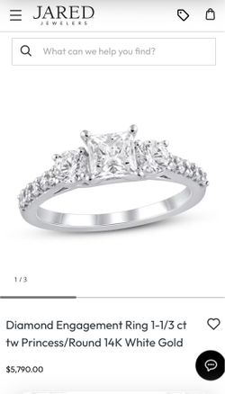 1 carat engagement ring