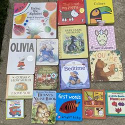 16 Baby / Toddler Board Books