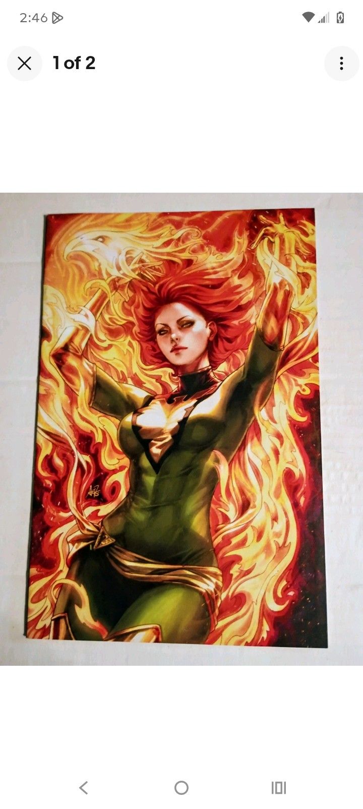 PHOENIX RESURRECTION RETURN JEAN GREY #1 Artgerm Cover