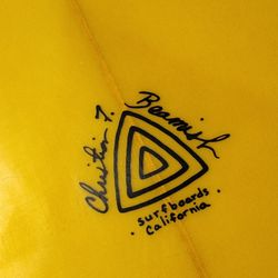 7'4" Christian Beamish RAB80 Single Fin Surfboard