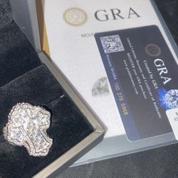 Moissanite Cross Rings