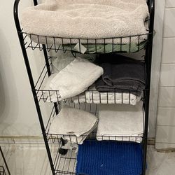 Towel Rack With Wheels