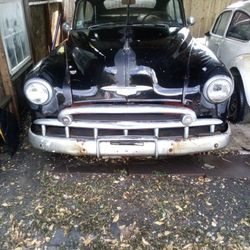 1949 Chevy coupe W Title And A 1958 Engine Inside