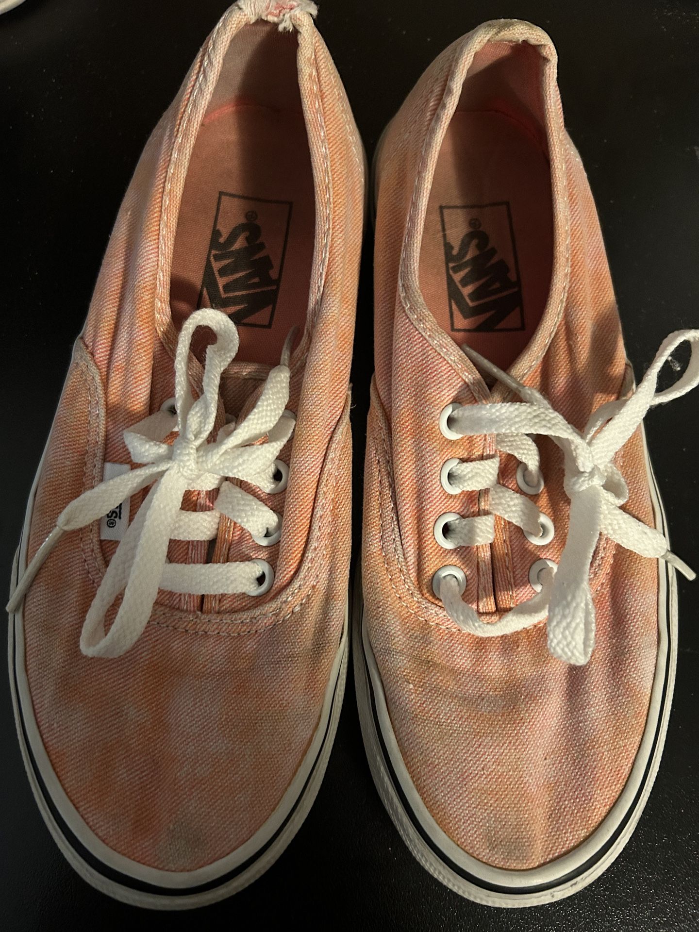 Orange Vans Sneakers