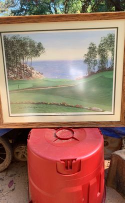 13th Hole Cliffs At Glassy Framed print #13 of 500 1994