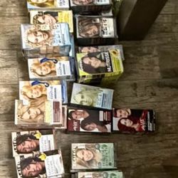 Lot Of 40 Hair dye Boxes All New L’Oréal, Clairol, Spat And More 