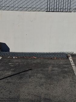 7' tall x 45' chain link fence, 7' tall x 16' rolling gate, 7' tall x 3' swinging gate. Includes all post.