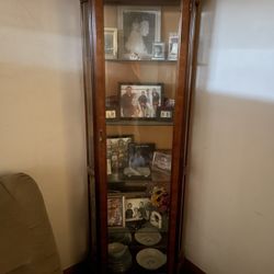 Glass display cabinets