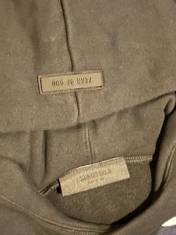 Fear of God Essentials Black Hoodie – Size M