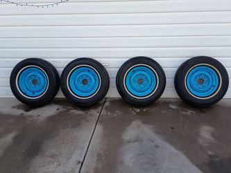 Classic Rims and Tires Six Lug