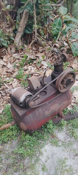 Antique Craftsman air compressor
