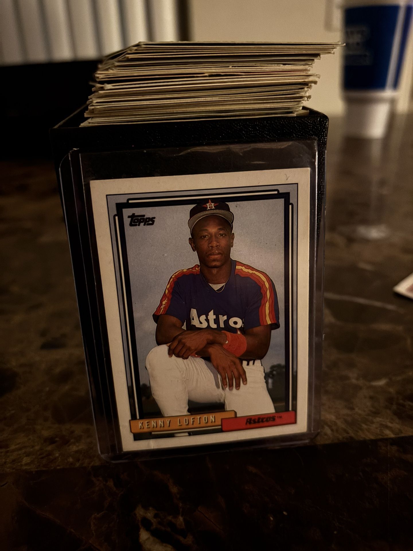 Kenny Lofton Baseball Card 1992