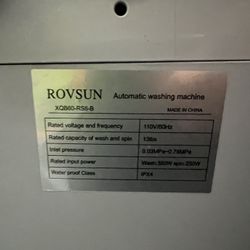 Barely Used Portable Washer and Dryer 