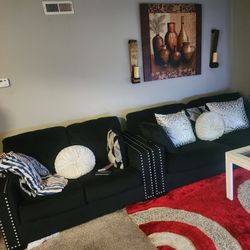 Living Room Set  Samsung 85 Inch Smart Tv