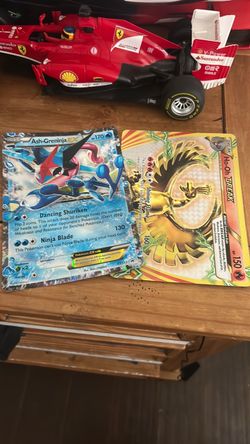 Ash Greninja EX and Ho Oh Break